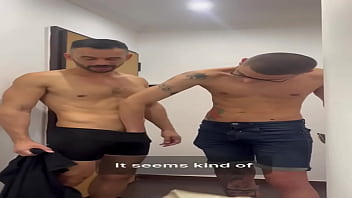 Preview 1 of Twerk Naija Girl - TIAGO GA&Uacute_CHO - MUSCLE MAN BAREBACK AND CREAMPIE - FULL ON RED