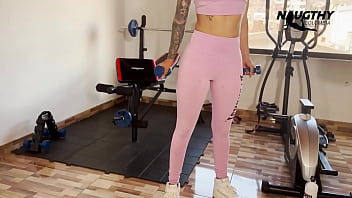 Preview 2 of Ligia Roca El Salvador - I take pictures in the gym and end up masturbating