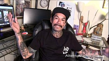 Preview 1 of Honda Sex Video - Tatted Latino skater beats off