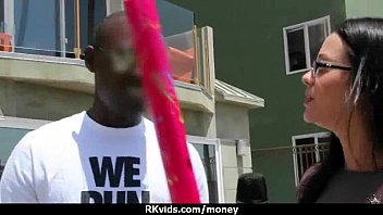 Preview 2 of Young Fucks Pony - Slutty amateur babe is paid cash from some crazy public sex 6