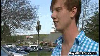 Preview 3 of Epouse Strip - White Sexy Boys Fucked By Gay Blacks Movie 15