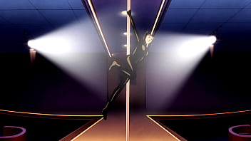 Preview 2 of Bb Xby Com - Catwoman Poledancing