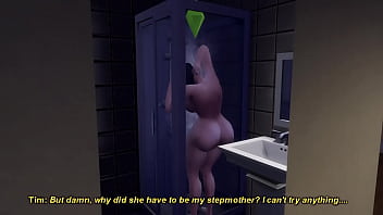 Preview 3 of Police Wali Chut Hd Dhamaka - The Stepmom - The Sinners Ep.1 (The Sims 4 machinima)