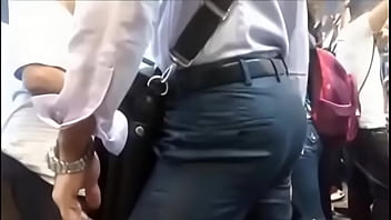 Preview 3 of Anna Corvi - suit pant ass