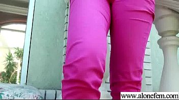 Preview 2 of Flirting Yoga Trainer - Alone Horny Girl Start Play With Things As Sex Toys vid-21