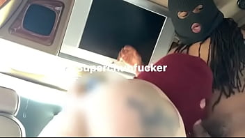 Preview 2 of Guy Sex Voda - White superchubby neighbor eating my big dick in van  i almost cum in his mouth