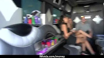 Preview 1 of Massage Lesbian Threesome - Cute sexy student trades sex for some extra cash 7