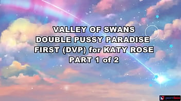 Preview 1 of August Ames And Danny D - Valley of swans double pussy paradise first (DVP) for Katy Rose