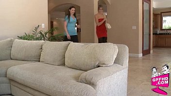 Preview 2 of Young Russians Try A Threesome - Sensual lesbains 1458