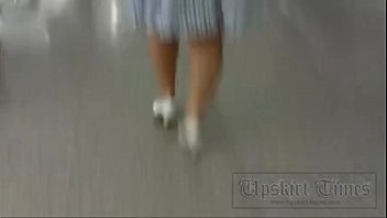 Preview 1 of Famili P - f. upskirt in the subway
