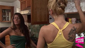 Preview 1 of Carolina Sweets Dad Best Friend - Sensual lesbains 1084