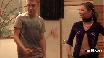 Preview 1 of Mother In Salon - Kinky teen harsh amateur bdsm of naughty