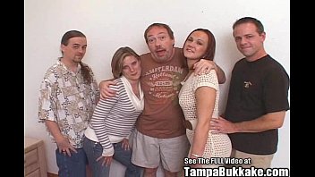 Preview 1 of Punjabi Boy Xxx - Two Party Sluts Get Some Fucking Bukkake