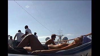 Preview 3 of 2 Boys And Mia Khalifa - Topless on Cruise Ship