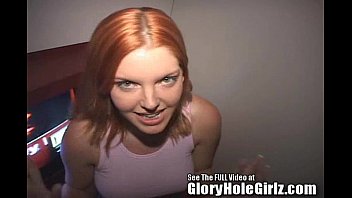 Preview 1 of Infiel Elena Alicante - Big titty Candi Apple GloryHoleGirlz video