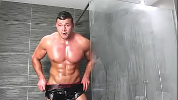 Preview 1 of Webcam Party Sex - Muscle God Fetish Roleplay Montage