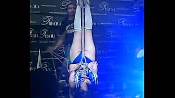 Preview 1 of Young Girl Had Job - Instituto Mexicano del Shibari Expo sex 2015