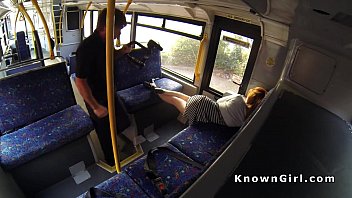 Preview 1 of Anal Son Analsex - Hirsute redhead amateur teen banging in the bus