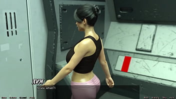 Preview 4 of Tirsha Xxx Video - Stranded In Space #93 - Kissing With The Huge Boobs Brunette Milf
