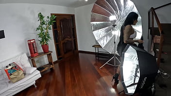 Preview 3 of Sxs Pirno - Na sua primeira vez Leila Dantas se prepara para os primeiros videos
