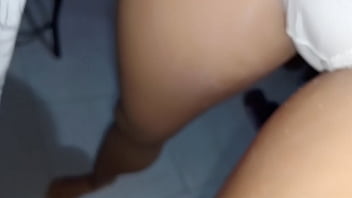 Preview 4 of Sex Dogn - El hijo de puta de mi padrastro solo me busca cuando quiere llenarme el co&ntilde_o rosado de leche
