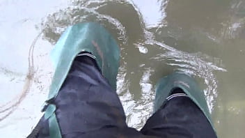 Preview 4 of Shenale - Bellas Green Rubberboots