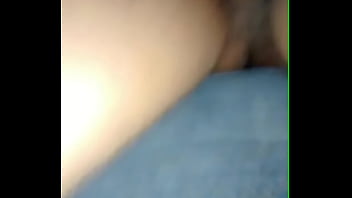 Preview 2 of Beautiful Long Haired Gir - montando a m&iacute_ amigo