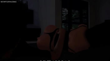 Preview 1 of Nerdy Sexy Aymee - Sharing Bed With His Tight Pussy Stepsis| Lucky Dude Loves Chilling With His Sexy Stepsis - Desirium 05 3D Hentai Porn Game