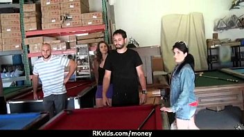 Preview 4 of Old Lesbo Seduction - Amateur girl accepts cash for sex from stranger 26