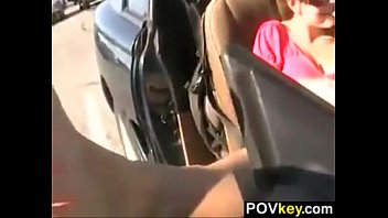 Preview 4 of Hot Mum Japan - Chick Teasing Her Feet At A Parking Lot