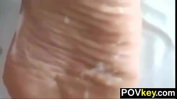 Preview 4 of Mama S Hardcore Ass Pound - Cumming On Her Beautiful Foot Point Of View