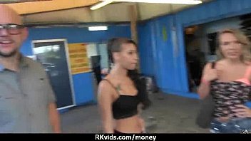 Preview 4 of Baby Yoga Pant Hump - Sex for cash turns shy girl into a slut 9