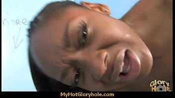 Preview 2 of Milf Pornstare - Sexy ebony enjoying gloryhole 3