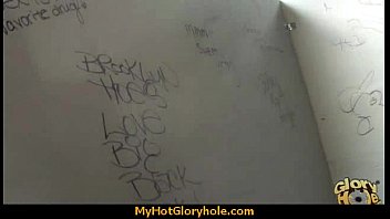 Preview 2 of Sexx Aess - Sexy ebony enjoying gloryhole 14