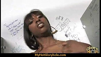 Preview 2 of Cna Deser Xxx - Sexy ebony enjoying gloryhole 23