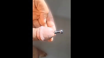 Preview 4 of Horny Sluts Turn - jpfrenchiebdsm - playing with new urethral plugs