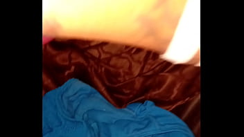 Preview 2 of Corny Collins - Sexy petite Latina femboy plays with plastic bubbles