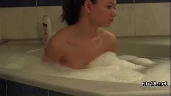 Preview 4 of Gang Bang For Deat - Sexy Teen Rubs While Sucking Cock