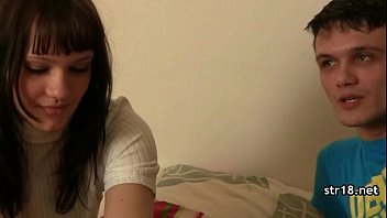 Preview 4 of Piercing De Tetons - 18 year old teen shaved pussy