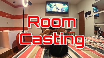 Preview 1 of 4k Rapeanal - Room Casting 8 Perla se deja chupar el ano con las piernas bien abiertas y le meto la lengua hasta el fondo