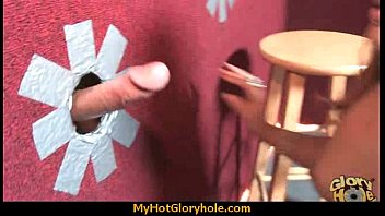 Preview 3 of Bo Cum In Granny Pussy - Gloryhole Secrets Ebony sucking off strangers POV 23