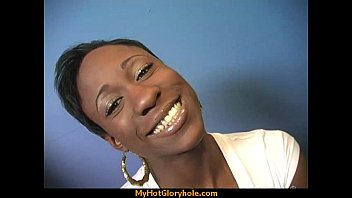 Preview 3 of Algerie Lesbienne - Gloryhole Secrets Ebony sucking off strangers POV 14