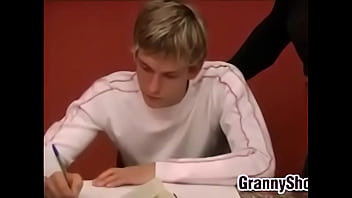 Preview 1 of Saudi Arab Sex Ass - Blonde Granny Wants A Handsome Student