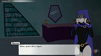 Preview 2 of Wife With Big Boos - A Raven le gusta que la coja fuerte y someto a Jinx para venirme en su boquita | 18TITANS | CAPITULO 7 EN ESPA&Ntilde_OL