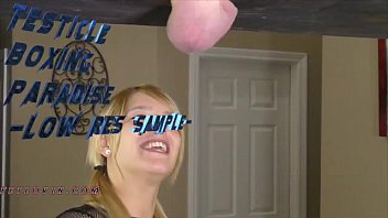 Preview 1 of Dabal Sex Gil - Testicle Boxing Paradise - Low Res Sample