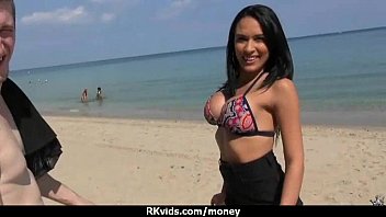 Preview 3 of Putte Finland - Slutty amateur babe is paid cash from some crazy public sex 5