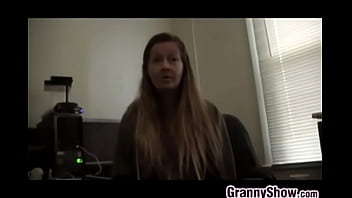 Preview 1 of 19 Teen Sex - Broke Granny Sucking On A Hard Cock