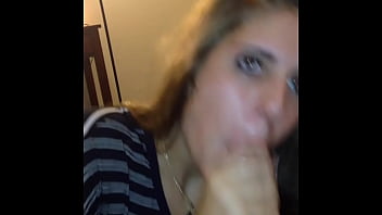 Preview 4 of Stripe Nude - Mya Lennon sucking dick (Cam)