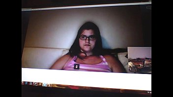 Preview 1 of Stained Panties Upskirts - Big Tits girl on webcam