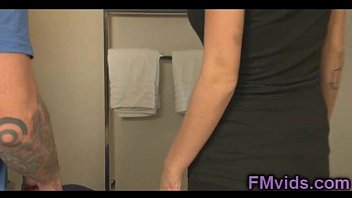 Preview 2 of Live Xxx Fuking - Brandy Aniston stroking cock under shower